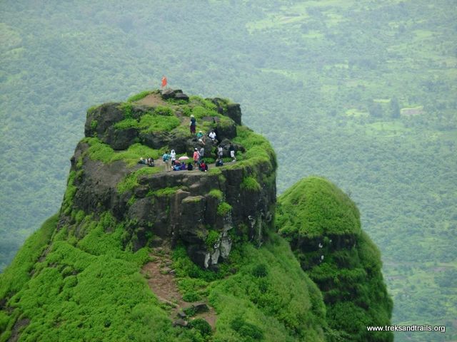 Overnight camping at Kalavantin Durg trek blog a Double Delight