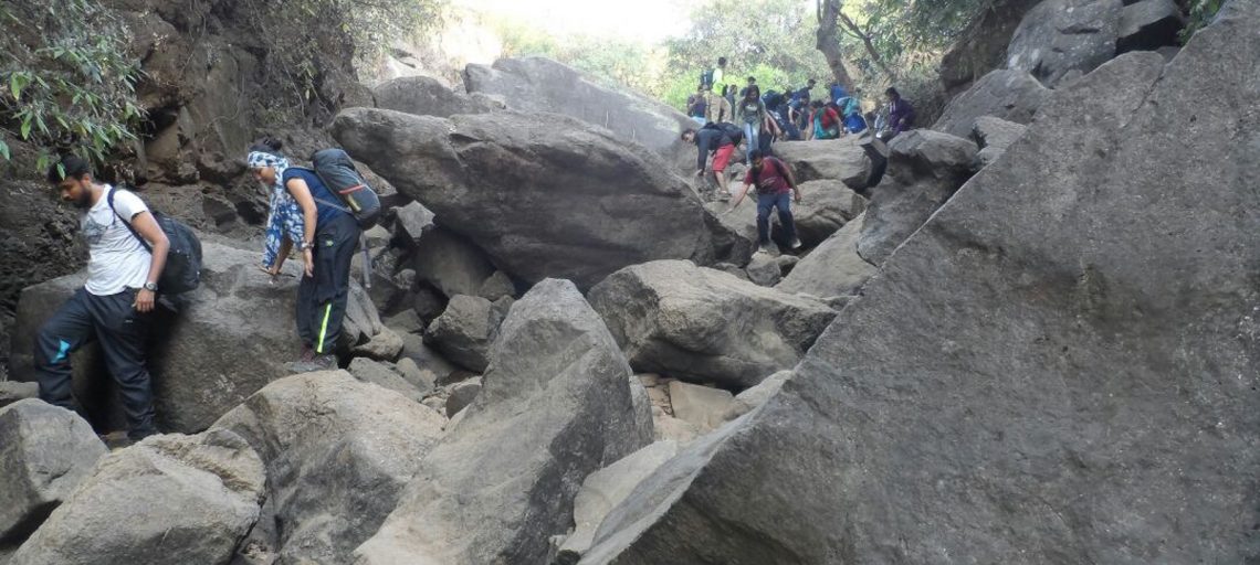 Sandhan Valley Trek near Mumbai