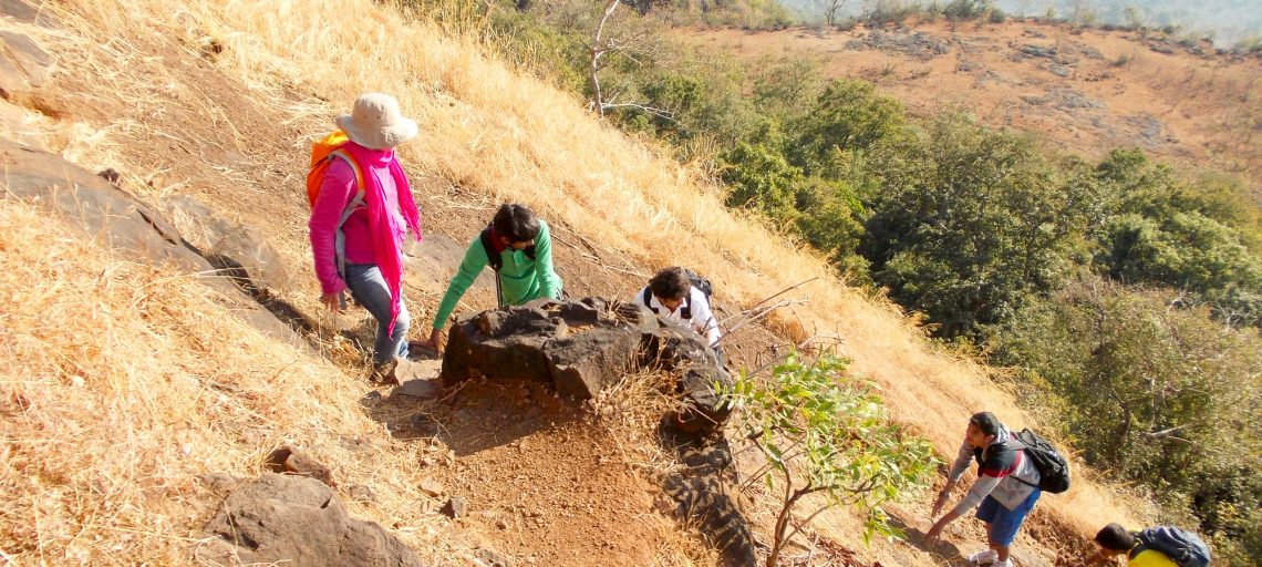 Tandulwadi Fort Trek near Mumbai