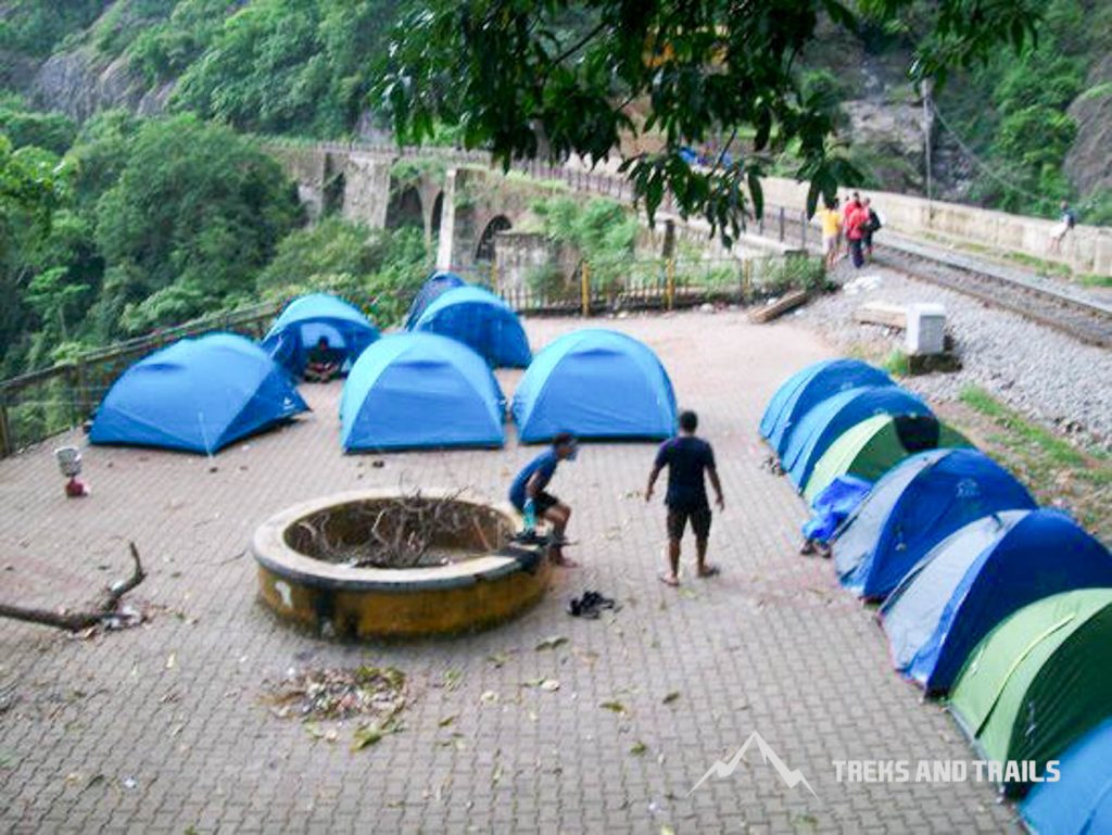 Dudhsagar-Waterfall-Trek-camping