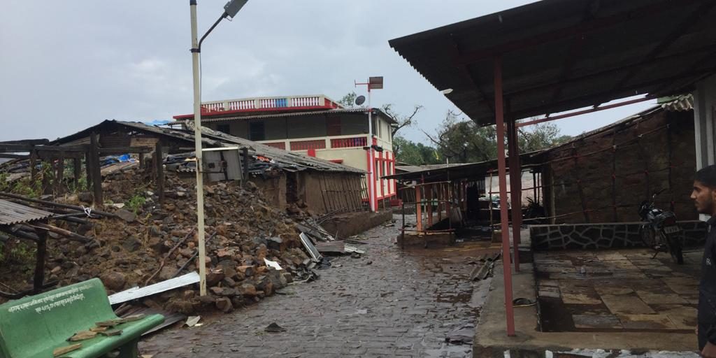 Nisarga Cyclone Rajmachi Village hit badly