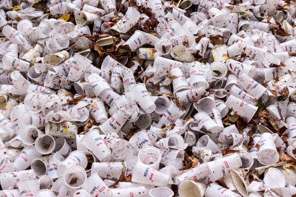 mountain trash