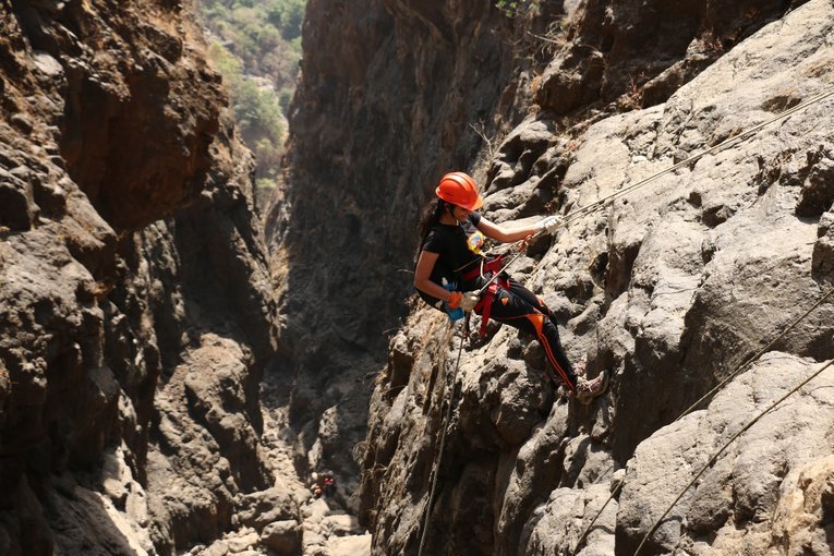 Sandhan Valley Rappelling