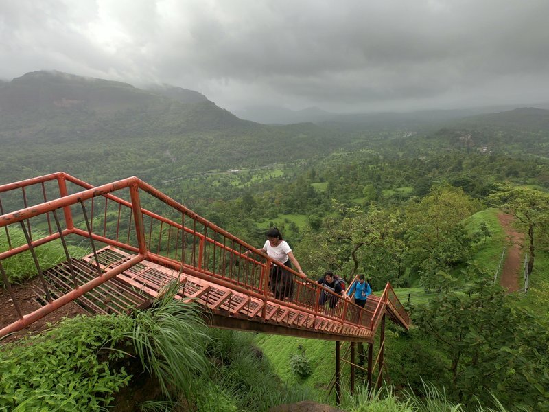 Sudhagad Ladder