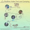 Sandhan Valley Trek and Camping Map 