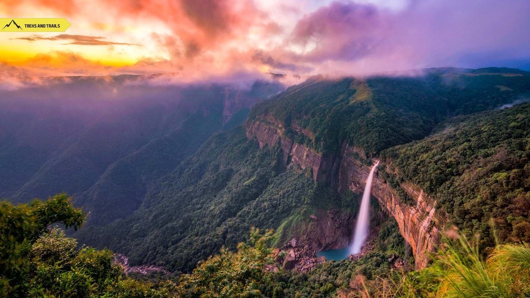 Nohkalikai Waterfall