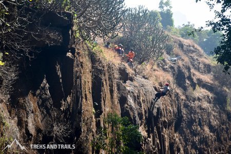 Sandhan Valley Rappelling and Half Trek | From Mumbai and Pune
