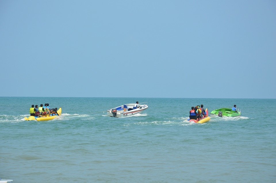 Water Sports at Baga Beach, North Goa