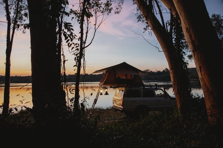 Lakefront Nature Camping in Mawsynram | Meghalaya - Tour